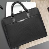 可定制印LOGO 文件包印字防水文件袋手提包办公包 商务公文包男士