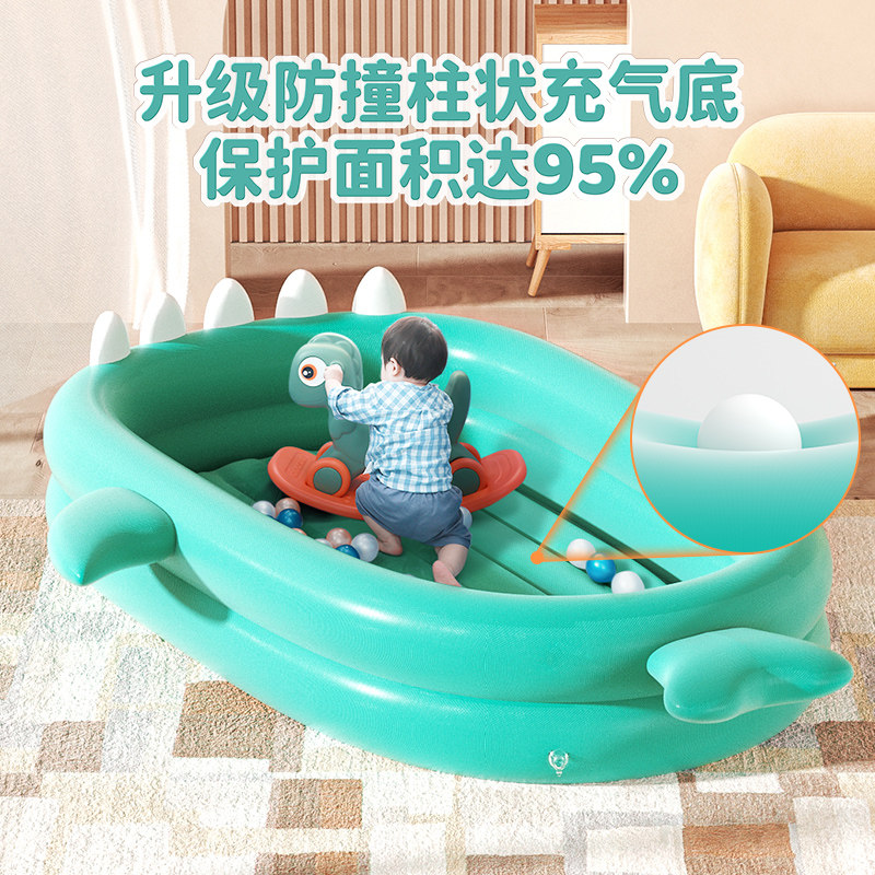 自动充气浴缸家用折叠大人浴盆儿童洗澡桶小孩泡澡桶神器全身浴桶