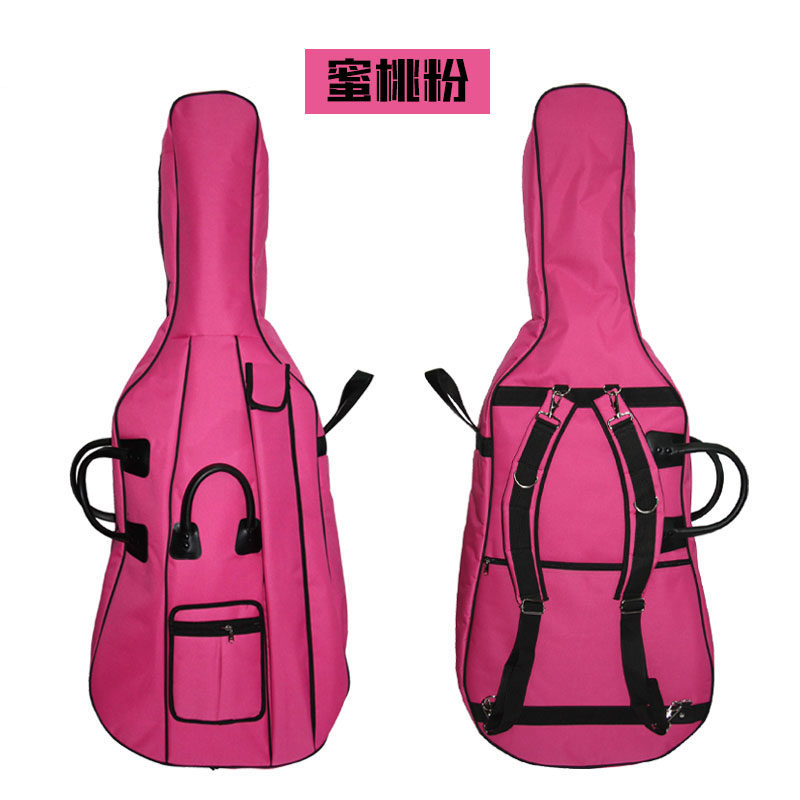 HG世纪乐章  20mm加厚防雨双肩背 大提琴包/琴袋琴盒放弦弓谱C-10