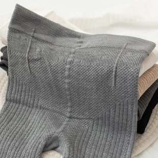 儿童九分裤袜女童打底裤纯棉打底袜不连脚春秋白色舞蹈袜外穿长裤