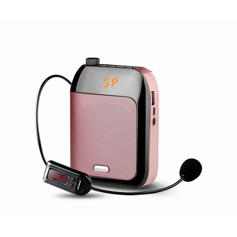 APORO T91小扩音器教学无线耳麦扩音器教师专用蜜蜂讲课腰挂话筒