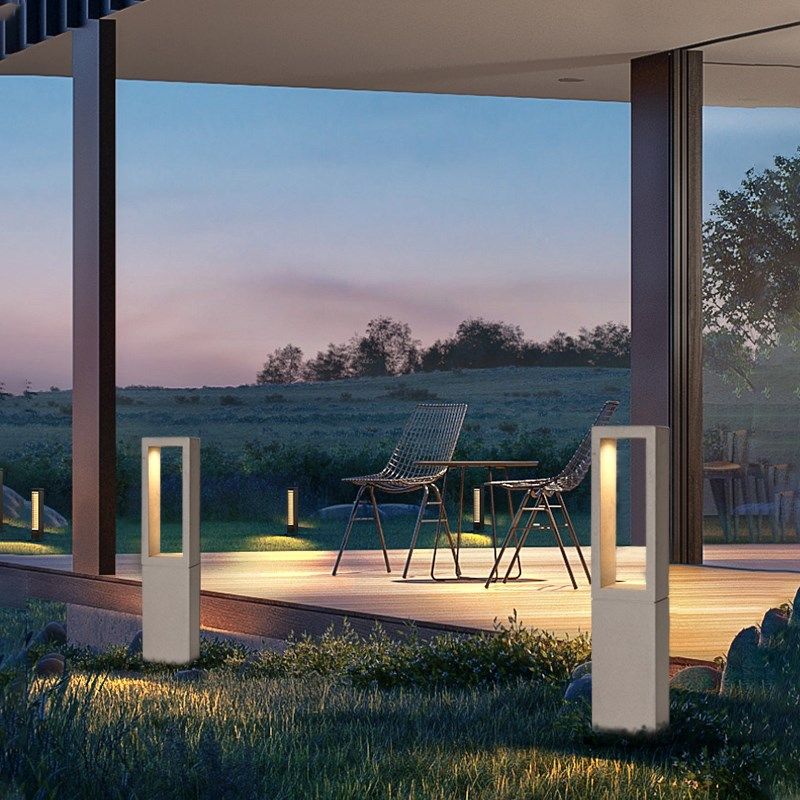 户外草坪灯户外防水庭院灯室内外极简水泥灯水磨石柱头灯庭院灯,家装灯饰光源,草坪灯,淘宝优惠券,粉丝福利购,淘宝优惠卷