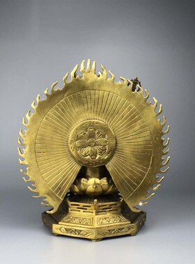 纯铜千手观音佛像摆件观音菩萨家用鼠守护神平安神像工艺品摆设