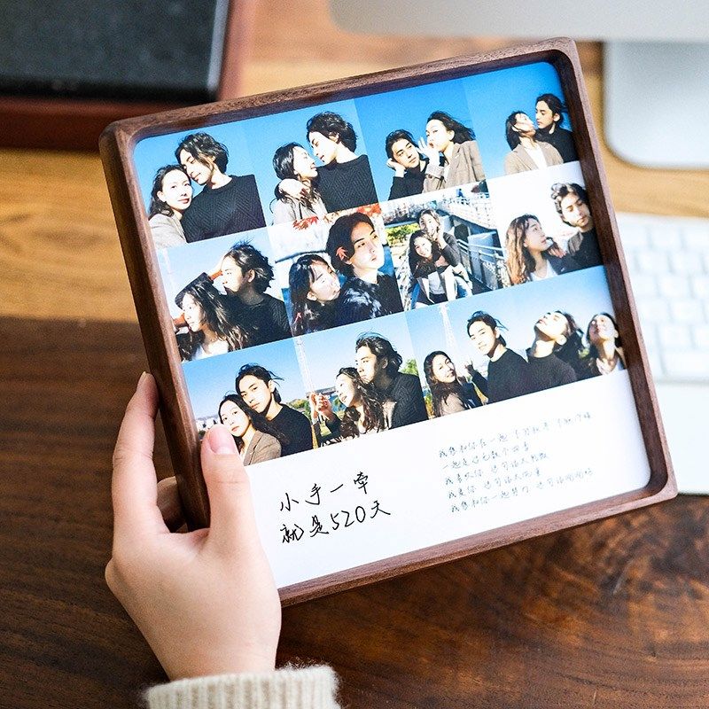 实木相框摆台高级感定制洗照片来图打印宝宝周岁情侣周年纪念装裱,家居饰品,相框/画框,淘宝优惠券,粉丝福利购,淘宝优惠卷