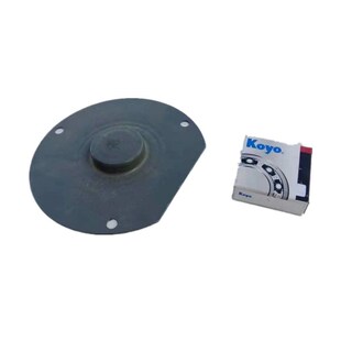 沃得锐龙收割机配件一号搅龙轴承座籽粒提升筒壳体上盖6204原厂