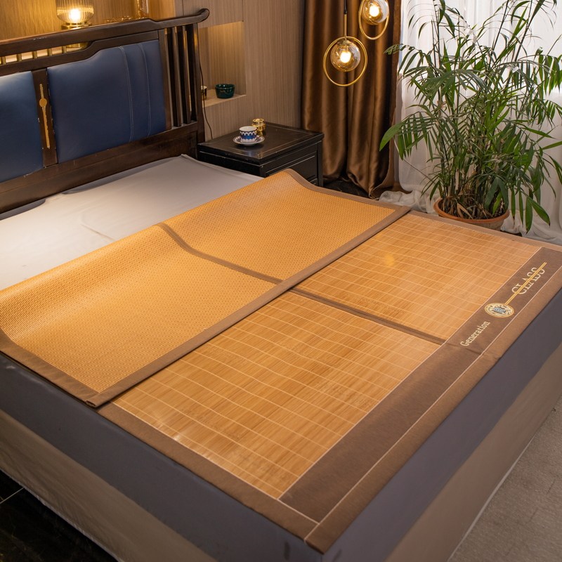 凉席竹席夏季席子冬夏两用双面折叠学生宿舍单人竹子碳化四季通用,床上用品,竹席,淘宝优惠券,粉丝福利购,淘宝优惠卷