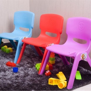 塑料加厚儿童靠背椅家用防滑凳子餐椅幼儿园宝宝小孩学习写字椅子