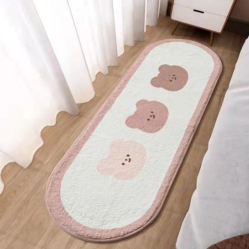 加厚卧室地毯可爱床边毯卡通客厅飘窗垫浴室吸水门口地垫毛毯,居家布艺,地毯,淘宝优惠券,粉丝福利购,淘宝优惠卷