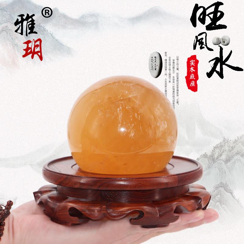 水晶球底座实木红木托座圆形木质摆件葫芦石头奇石蛋雕刻核桃文玩