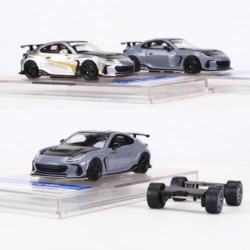 CM MODEL 1:64速霸陆Subaru BRZ ARISING仿真合金汽车模型收藏