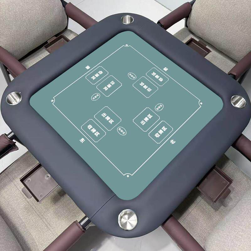 全包高端掼蛋专用桌正方形大方桌折叠多功能棋牌麻将桌掼蛋扑克桌