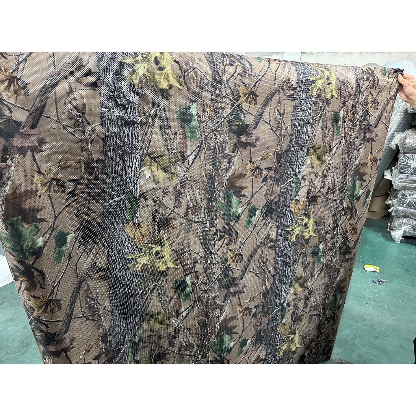 单向可透视帐篷布料 观鸟帐篷布迷彩帐篷布DIY自做手工伪装牛津布