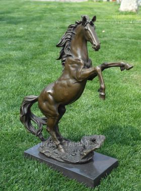 铜马奔马铜雕塑工艺品生肖酒店软装潢摆件生日礼物家居装饰品摆设