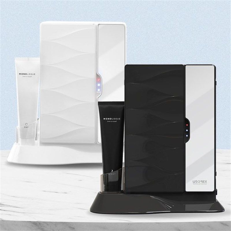 韩国直邮utorex高颜值牙刷消毒器UTQ-3000黑白两色可选高温插电