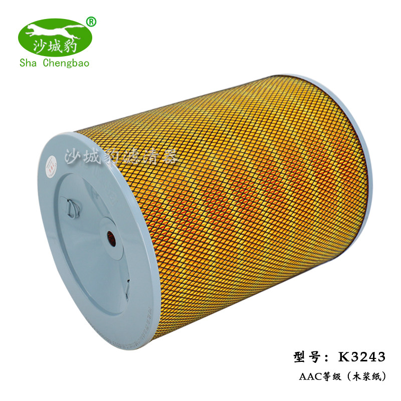 K3243空滤清器适用宇通K3江淮格尔发A5X顺畅GK200X新款K5空气滤芯