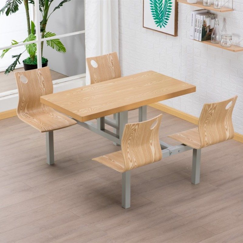 四人连体员工餐桌面馆小吃店公司学校不锈钢食堂餐桌快餐桌椅组合,住宅家具,板木餐桌,淘宝优惠券,粉丝福利购,淘宝优惠卷