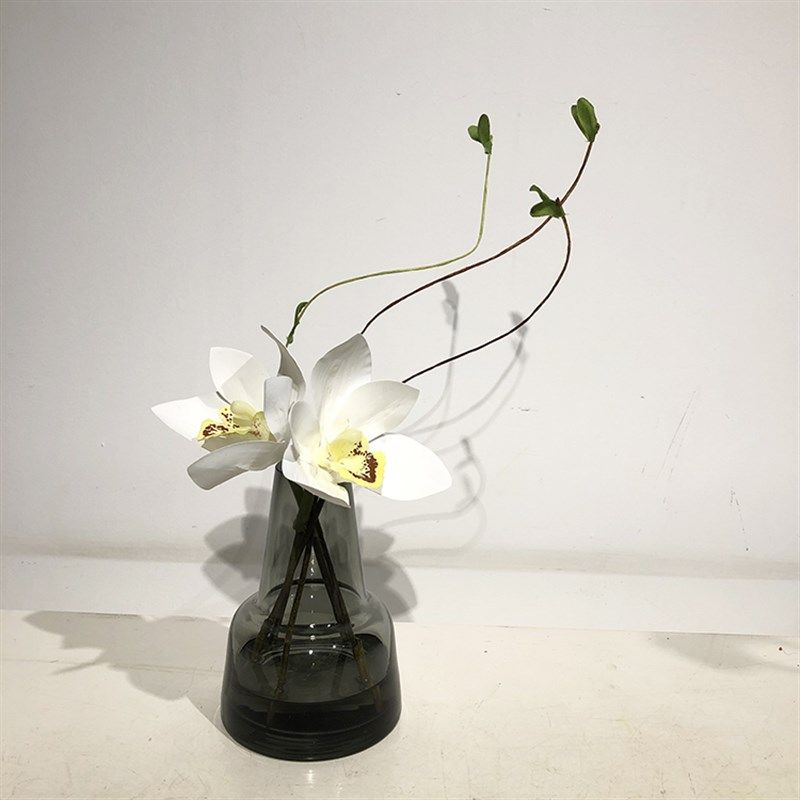 仿真花艺套装  样板间设计师歀  茶几书柜床头柜台面假花摆件
