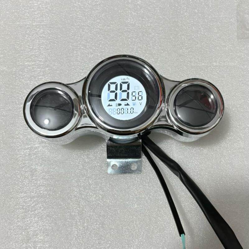 大龟王祖马电动车液晶仪表48V60V72v里程表配件电动车电量显示仪