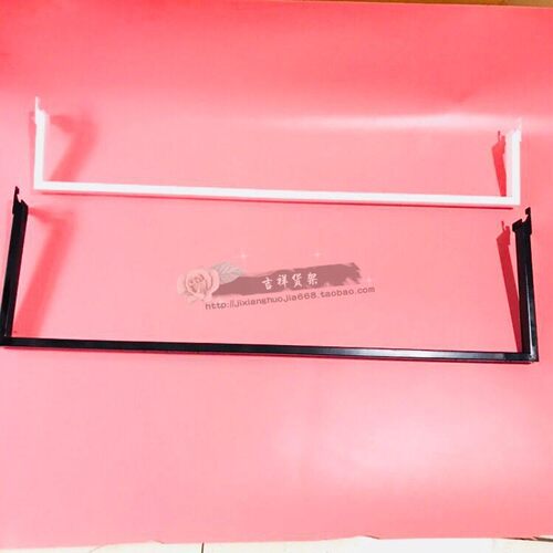 新品半价超市货架横梁横杆侧挂超市货架横杠超市配套挂钩货架配件