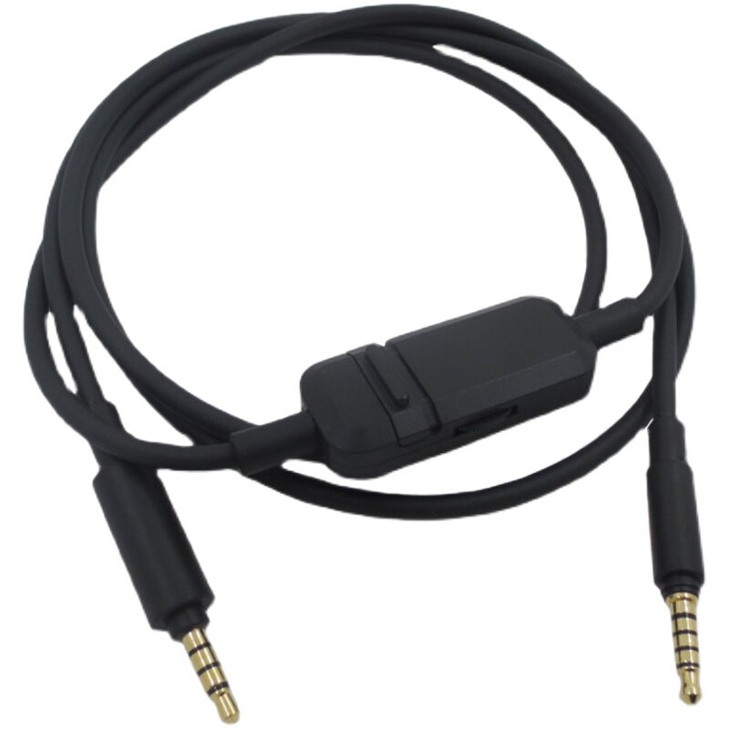 适用于拜雅MMX300二代拜亚音频连接线带麦克风游戏耳机线