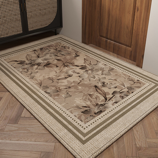 入户门轻奢高级感地垫玄关大门口耐脏进门脚垫门垫可裁剪除尘地毯