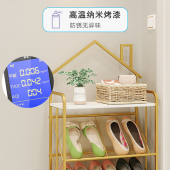 柜收纳神器省空间置物架 架子家用室内门后鞋 小房子鞋 架小窄门口鞋