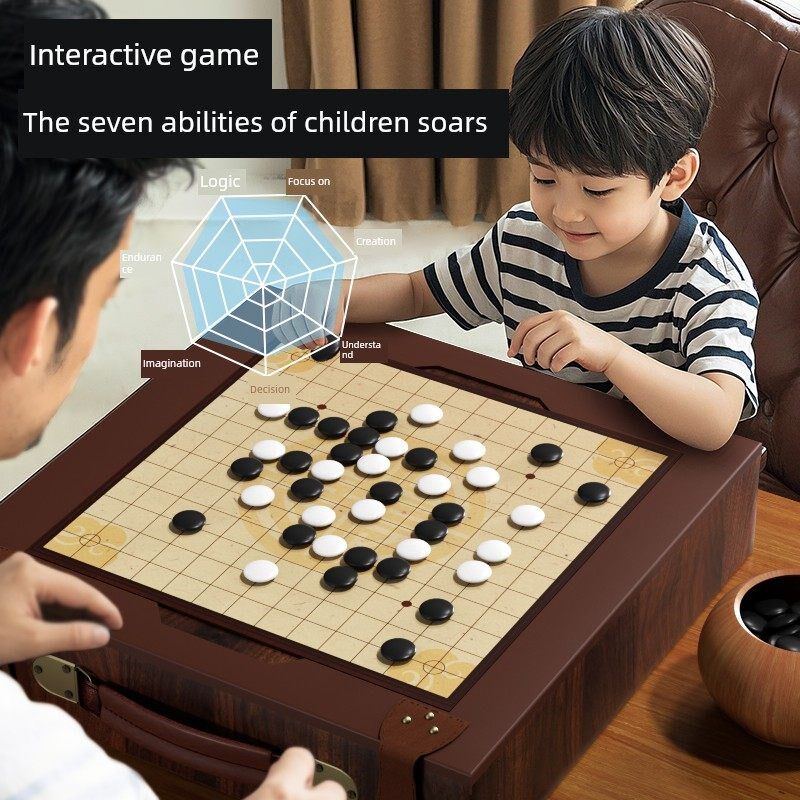 飞棋小学生2025新款10岁及14岁儿童多功能棋盘套装益智玩具