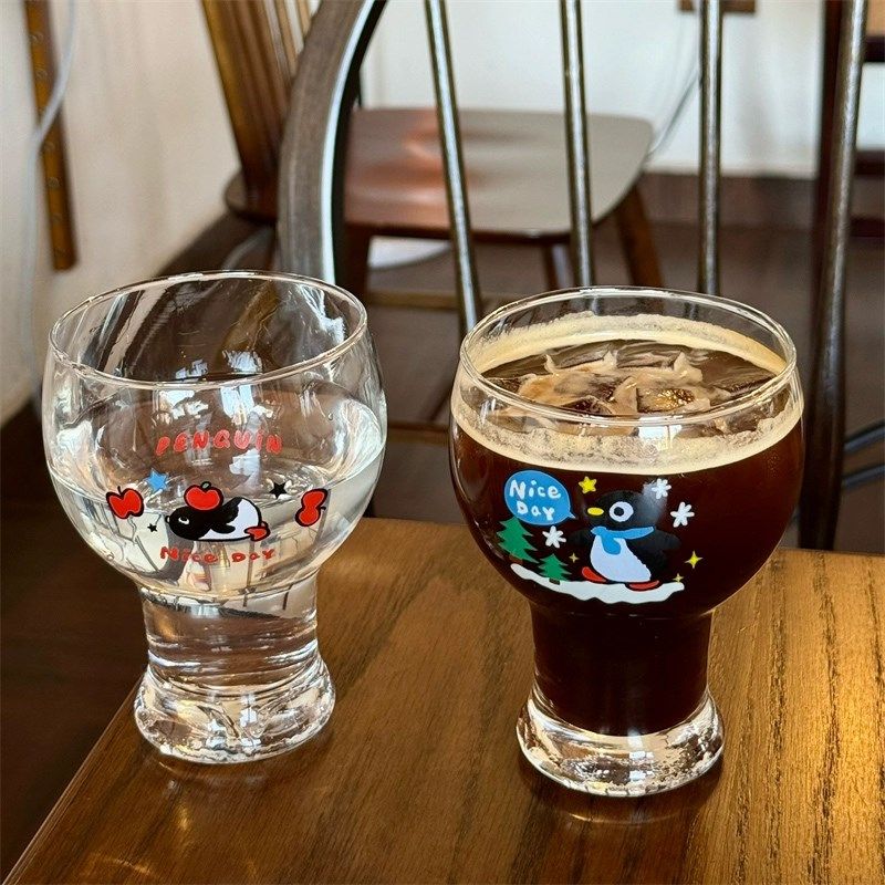 可爱卡通啤酒杯大容量家用玻璃杯夏天水杯冰果汁杯精酿创意酒杯女,餐饮具,啤酒杯,淘宝优惠券,粉丝福利购,淘宝优惠卷