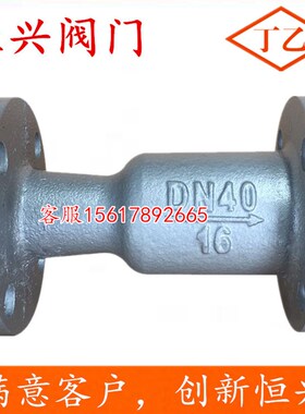 H42S-16立卧两用止回阀 蒸汽锅炉消音单向阀DN25 40 50 65 80 100
