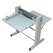 宝预 不干胶划线机可调速滚切机标签分切机切割压痕机电 600落地式