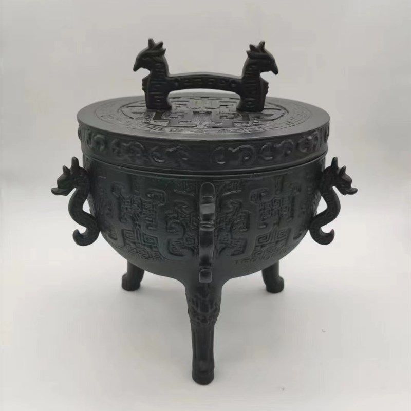 九龙鼎冰鼎铝鼎保暖保冷铜鼎仿古九龙鼎,金属材料及制品,其他金属制品,淘宝优惠券,粉丝福利购,淘宝优惠卷