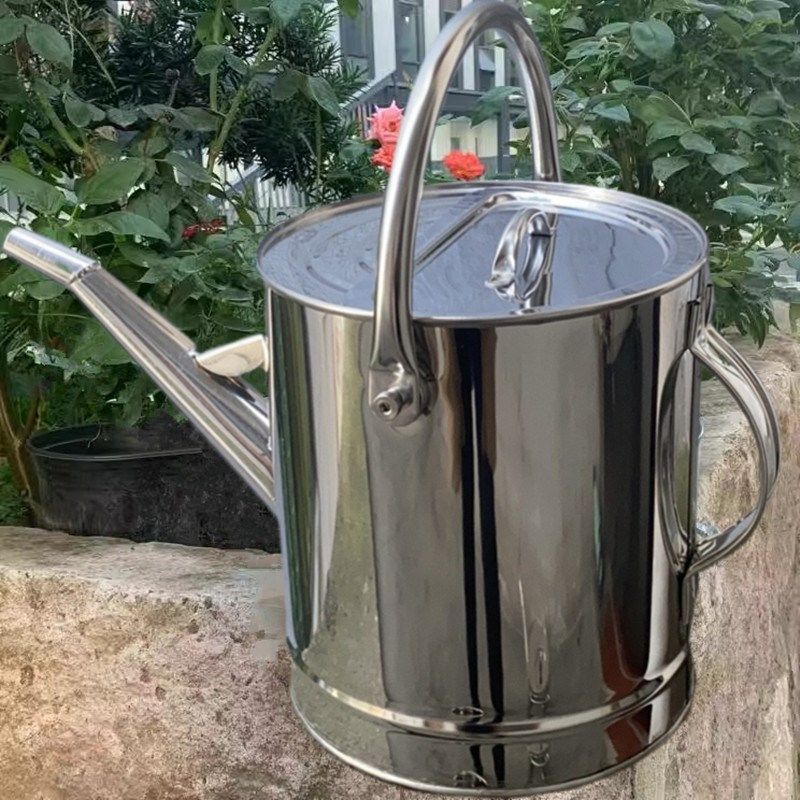 耐高温304不锈钢长嘴加油桶15升带盖园桶手提加油壶食堂学校油桶,包装,马口铁罐,淘宝优惠券,粉丝福利购,淘宝优惠卷