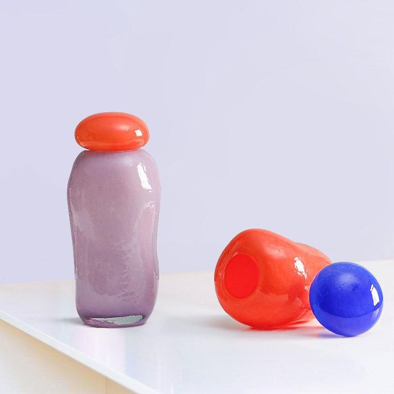 糖果色可爱香薰器皿罐子圆异形摆件 高档带盖样板间软装饰品花器,家居饰品,桌面摆件,淘宝优惠券,粉丝福利购,淘宝优惠卷