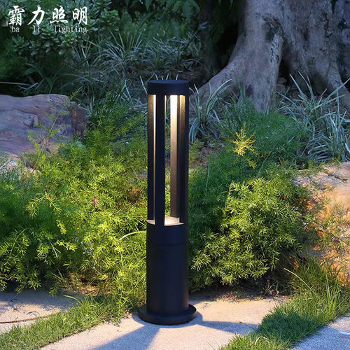 户外led圆柱形压铸铝草坪灯庭院装饰灯别墅花园灯公园小区景观灯