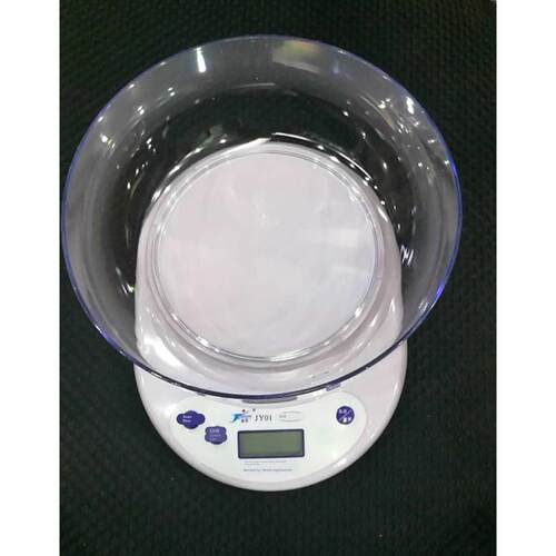 君宇家用厨房秤JY01电子称食品秤烘焙秤台秤克秤3kg/1g