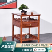 实木小方桌沙发边几角几茶台 中式 红木家具 花梨木小茶几刺猬紫檀
