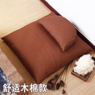 木棉禅垫便捷蒲团家用七支坐法上垫冥想下垫禅修静心全木棉打坐垫