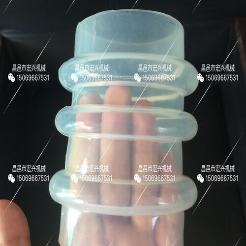 水泥自动包装机软胶管配件超耐用硅胶管出料出灰胶管三环胶管皮嘴
