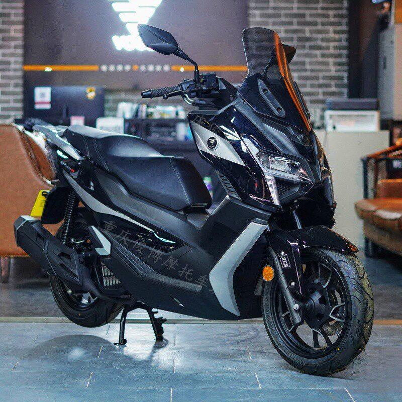 LONCIN隆鑫SR150GT H踏板摩托车 搭配ABS水冷设计 SR250GT长途摩