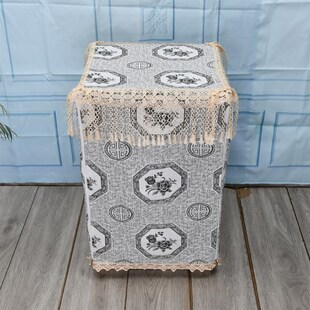 定制欧式团绒布艺保险柜全包拉链防尘罩家用净化器电脑桌多用盖巾