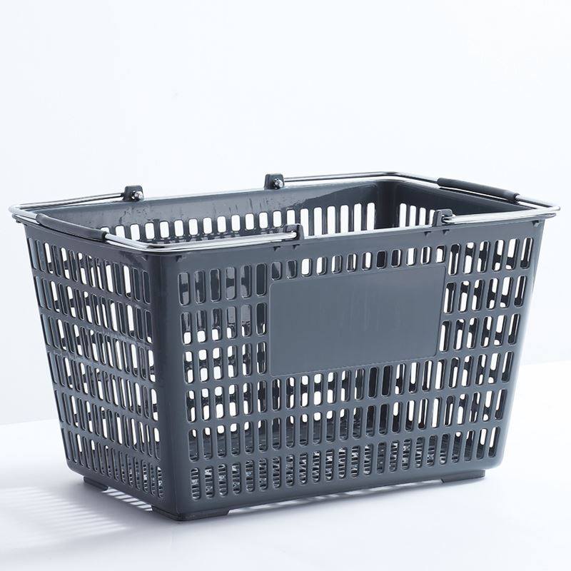 超市购物篮加厚塑料筐KTV手提篮子生鲜果蔬筐菜篮子加大零食篮子,商业/办公家具,购物篮,淘宝优惠券,粉丝福利购,淘宝优惠卷