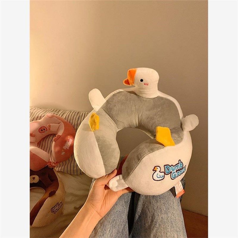 可爱卡通u型枕护颈椎专用脖枕脖子靠枕办公室午睡枕头u形枕,床上用品,U型枕/便携枕,淘宝优惠券,粉丝福利购,淘宝优惠卷