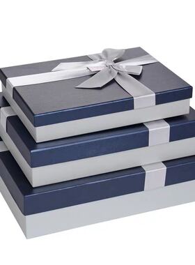 样板房间衣帽间礼品收纳盒摆件套装展厅卧室衣橱柜轻奢软装饰品盒