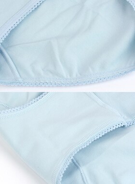 安莉芳棉质舒适透气高腰包臀三角裤EP1172低腰大红色内裤女EP1171