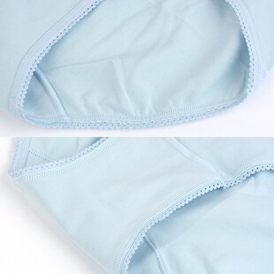 安莉芳棉质舒适透气高腰包臀三角裤EP1172低腰大红色内裤女EP1171