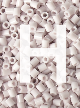 点星鸟2.6mm拼豆补充包高品质500粒袋装H色系融合豆兼容coco婆娑