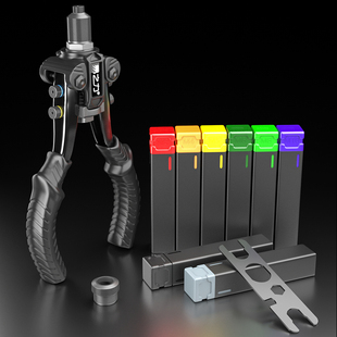 铆钉枪拉铆枪拉柳钉抢手动拉卯拉帽开孔器小型家用工具抽芯拉钉枪