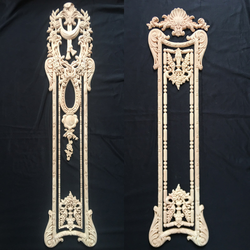 欧式实木雕花装饰门心花背景墙线条边框东阳木雕雕刻镂空贴花花片,家居饰品,木雕,淘宝优惠券,粉丝福利购,淘宝优惠卷