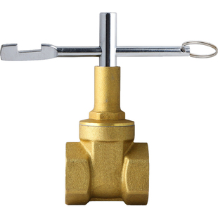 自来水钥匙水表前阀门钥匙内三角闸阀防盗水闸阀开关锁匙起子扳手