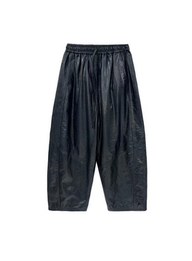 【李艺佳Joy】2025新款牛皮鹅绒皮裤WQ-88156